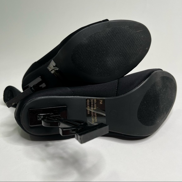 CAPE ROBBIN Infinite All The Riches Cash Money Sign Heel Open Toe Stretchy Boots - Picture 12 of 13